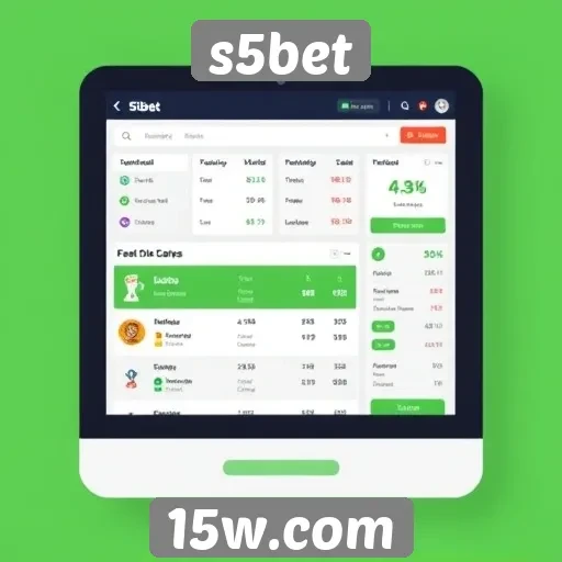 Avaliação da interface do s5bet